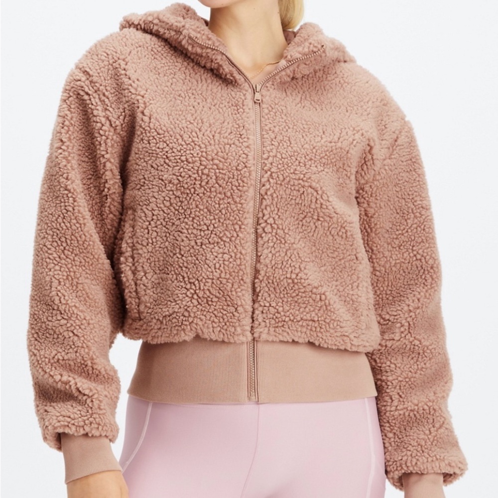 Fabletics Summit Teddy Jacket Size S - image 1